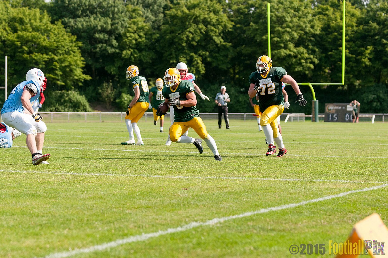 Cologne Crocodiles vs. Bonn Gamecocks - 24.05.2015 GFL2 Nord: Cologne Crocodiles vs. Bonn Gamecocks (18:8)