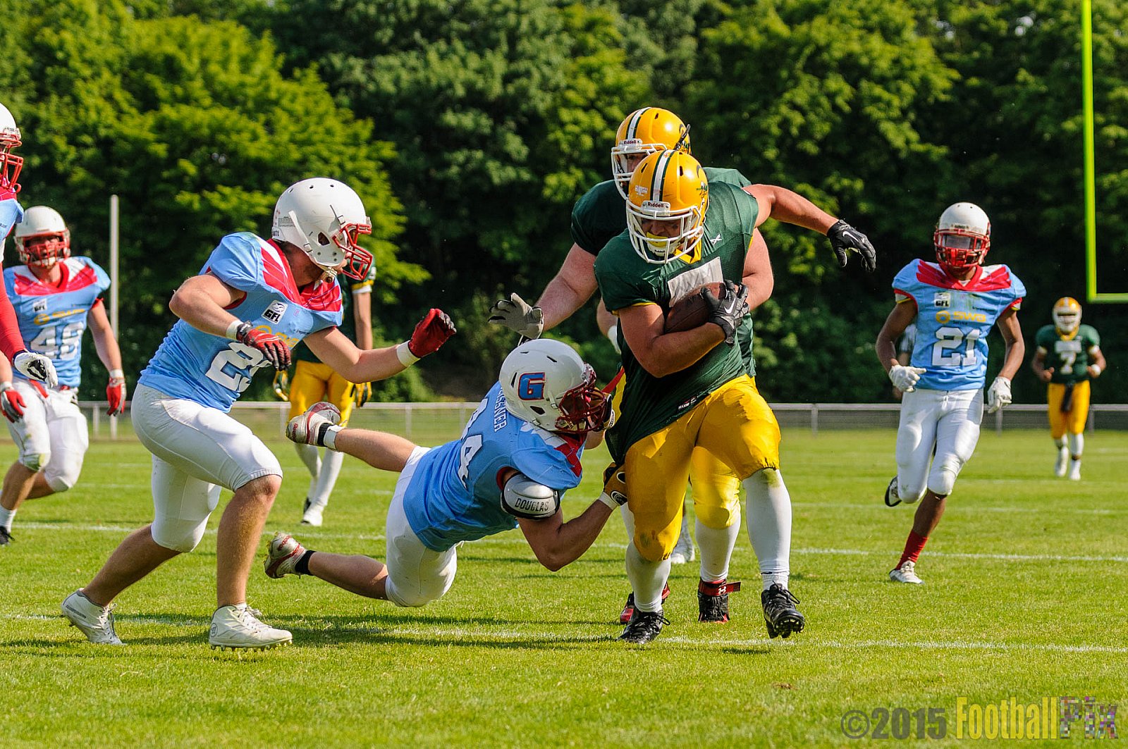 Cologne Crocodiles vs. Bonn Gamecocks - 24.05.2015 GFL2 Nord: Cologne Crocodiles vs. Bonn Gamecocks (18:8)