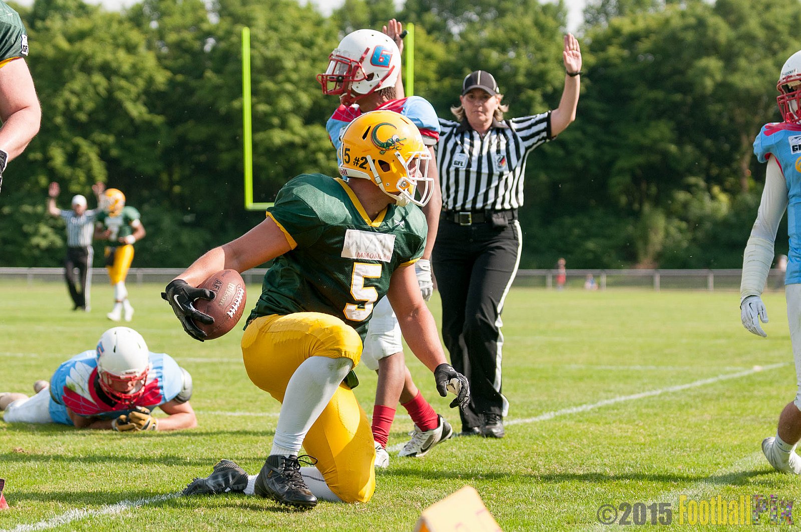 Cologne Crocodiles vs. Bonn Gamecocks - 24.05.2015 GFL2 Nord: Cologne Crocodiles vs. Bonn Gamecocks (18:8)