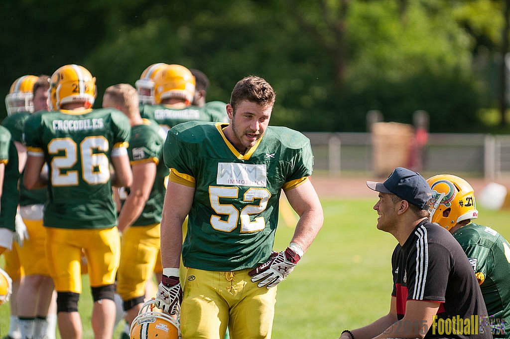 Cologne Crocodiles vs. Bonn Gamecocks - 24.05.2015 GFL2 Nord: Cologne Crocodiles vs. Bonn Gamecocks (18:8)