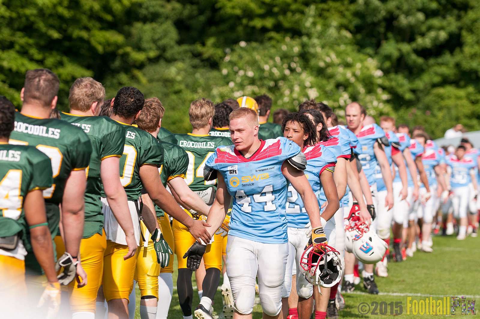 Cologne Crocodiles vs. Bonn Gamecocks - 24.05.2015 GFL2 Nord: Cologne Crocodiles vs. Bonn Gamecocks (18:8)