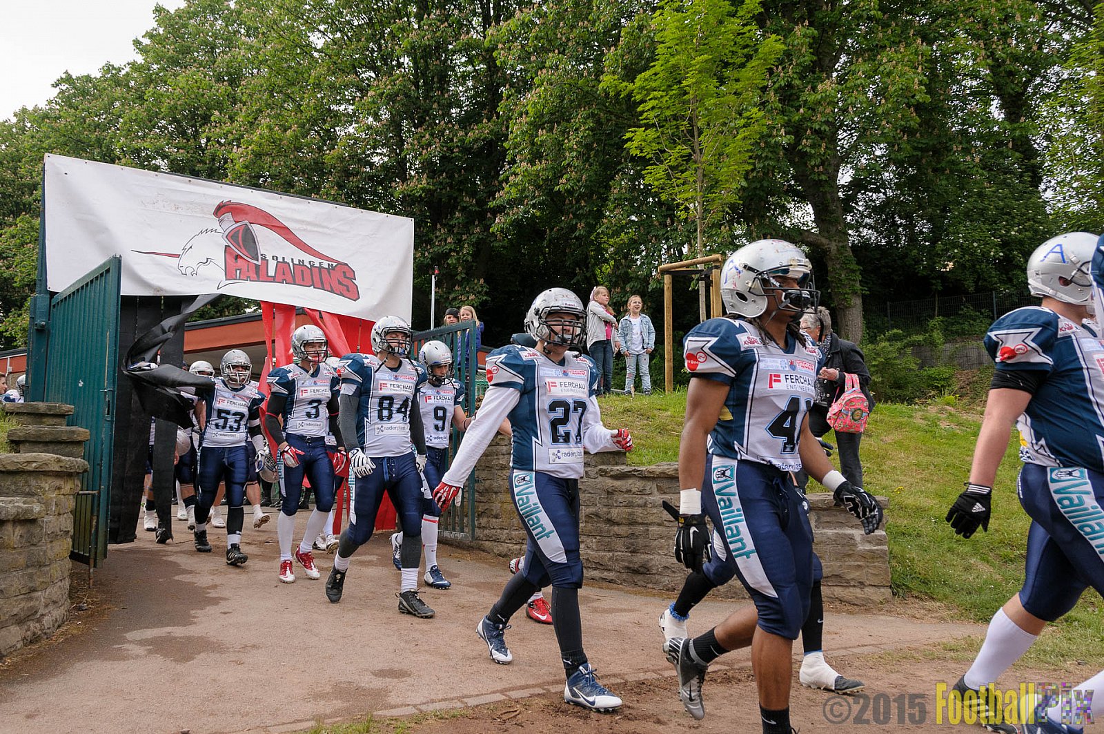 Solingen Paladins vs. Remscheid Amboss - 25.05.2015 RL NRW: Solingen Paladins vs. Remscheid Amboss (30:21)
