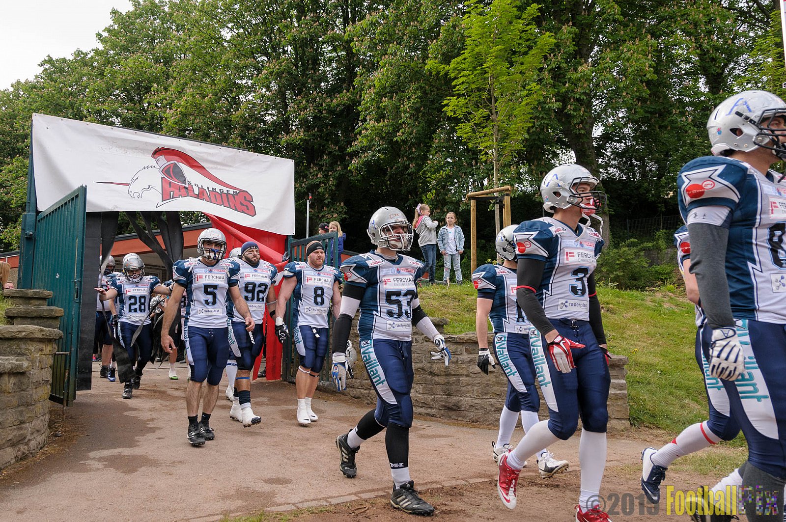 Solingen Paladins vs. Remscheid Amboss - 25.05.2015 RL NRW: Solingen Paladins vs. Remscheid Amboss (30:21)