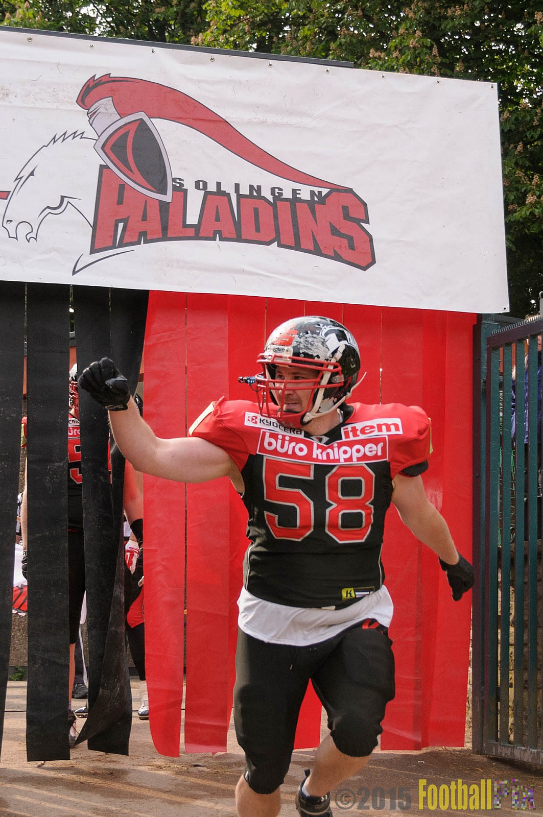 Solingen Paladins vs. Remscheid Amboss - 25.05.2015 RL NRW: Solingen Paladins vs. Remscheid Amboss (30:21)