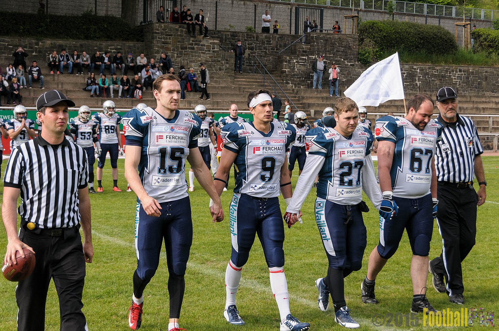 Solingen Paladins vs. Remscheid Amboss - 25.05.2015 RL NRW: Solingen Paladins vs. Remscheid Amboss (30:21)