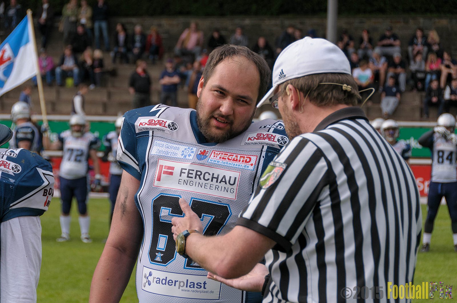 Solingen Paladins vs. Remscheid Amboss - 25.05.2015 RL NRW: Solingen Paladins vs. Remscheid Amboss (30:21)