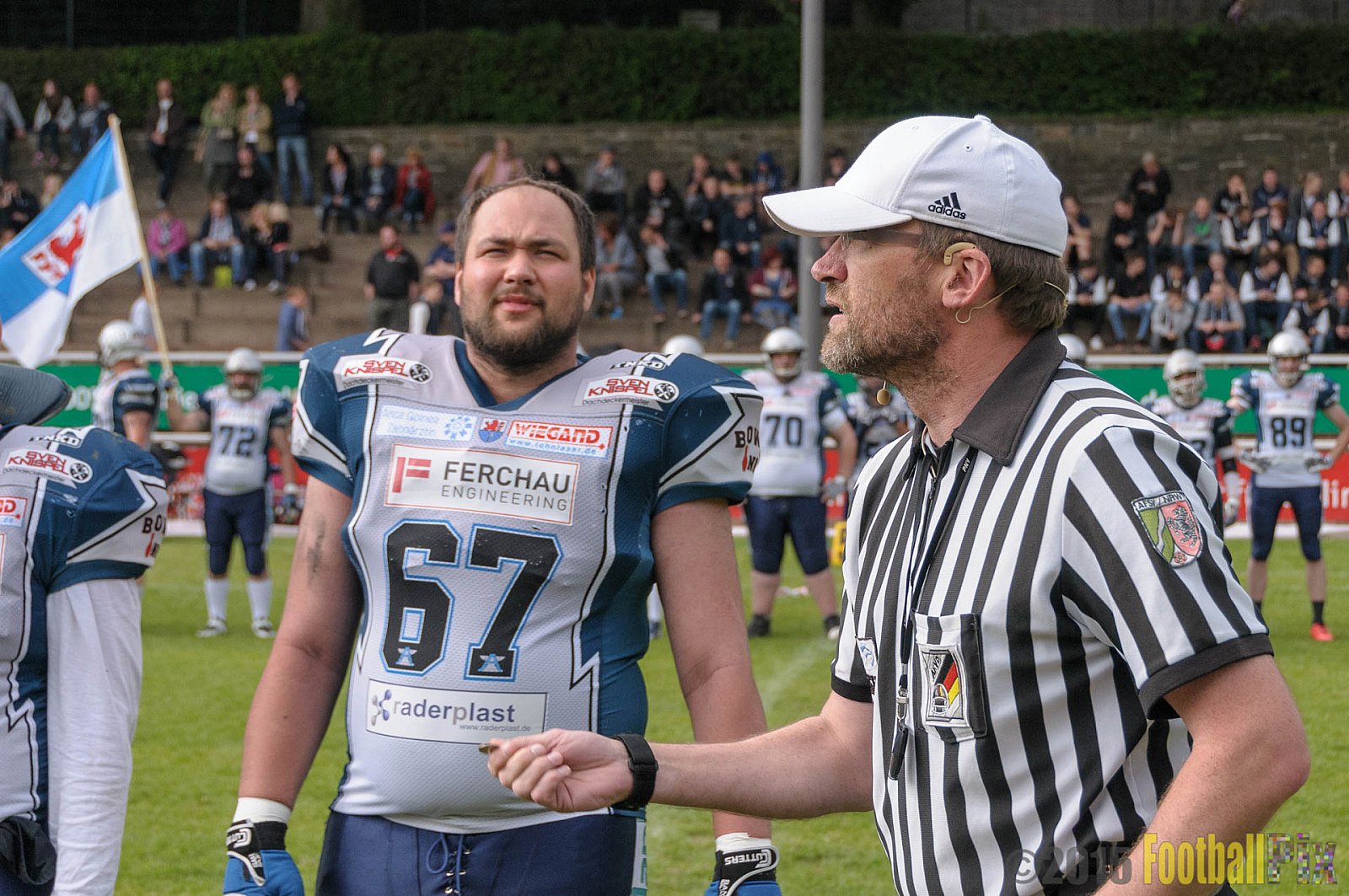 Solingen Paladins vs. Remscheid Amboss - 25.05.2015 RL NRW: Solingen Paladins vs. Remscheid Amboss (30:21)
