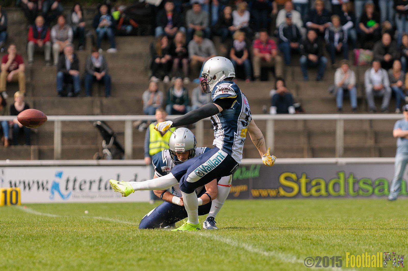 Solingen Paladins vs. Remscheid Amboss - 25.05.2015 RL NRW: Solingen Paladins vs. Remscheid Amboss (30:21)