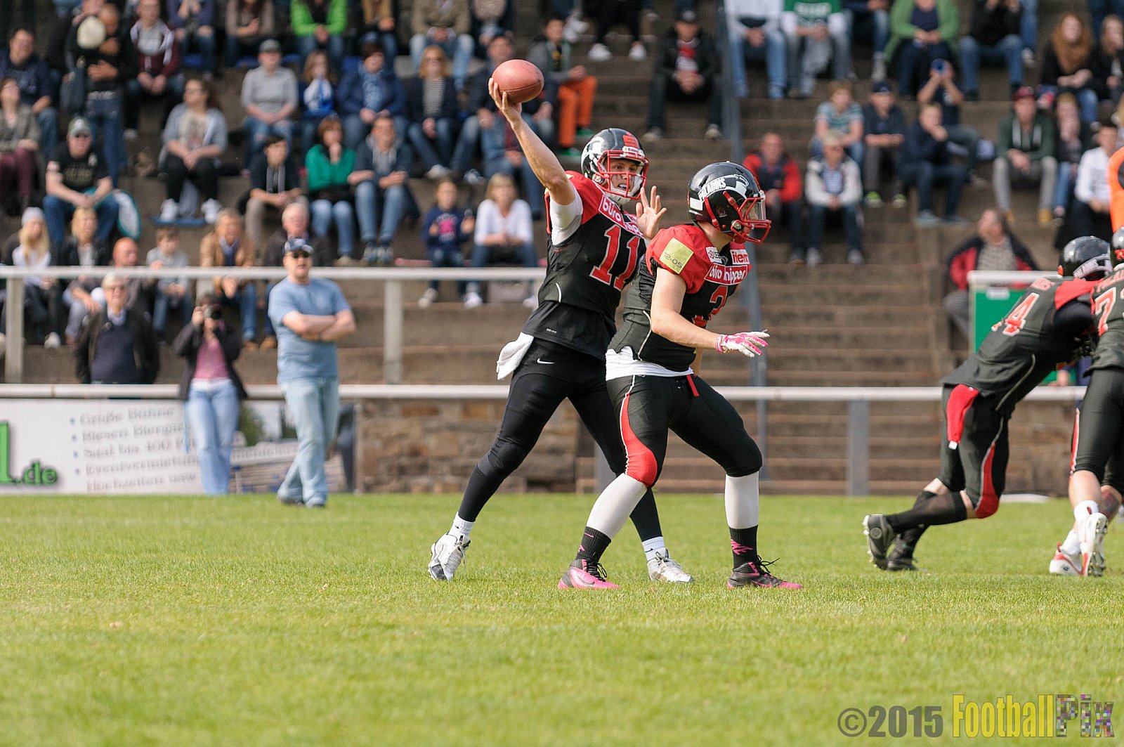Solingen Paladins vs. Remscheid Amboss - 25.05.2015 RL NRW: Solingen Paladins vs. Remscheid Amboss (30:21)