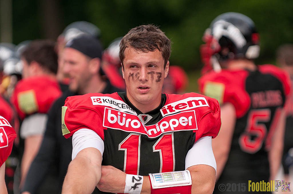 Solingen Paladins vs. Remscheid Amboss - 25.05.2015 RL NRW: Solingen Paladins vs. Remscheid Amboss (30:21)