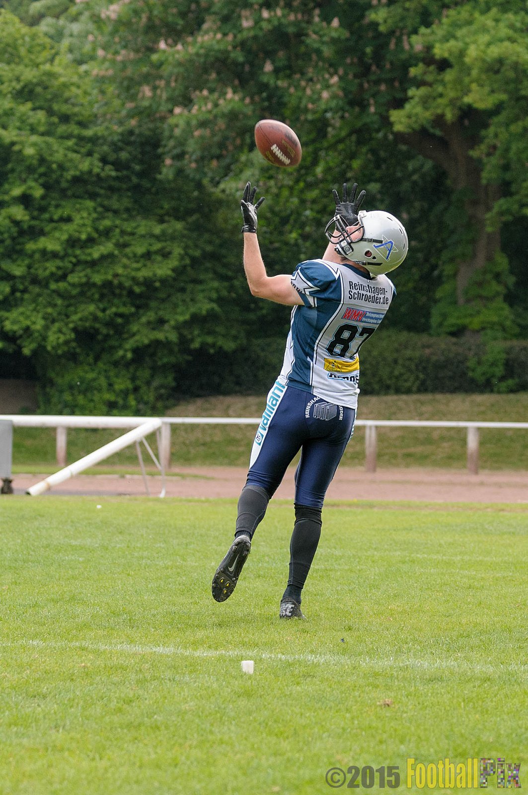 Solingen Paladins vs. Remscheid Amboss - 25.05.2015 RL NRW: Solingen Paladins vs. Remscheid Amboss (30:21)