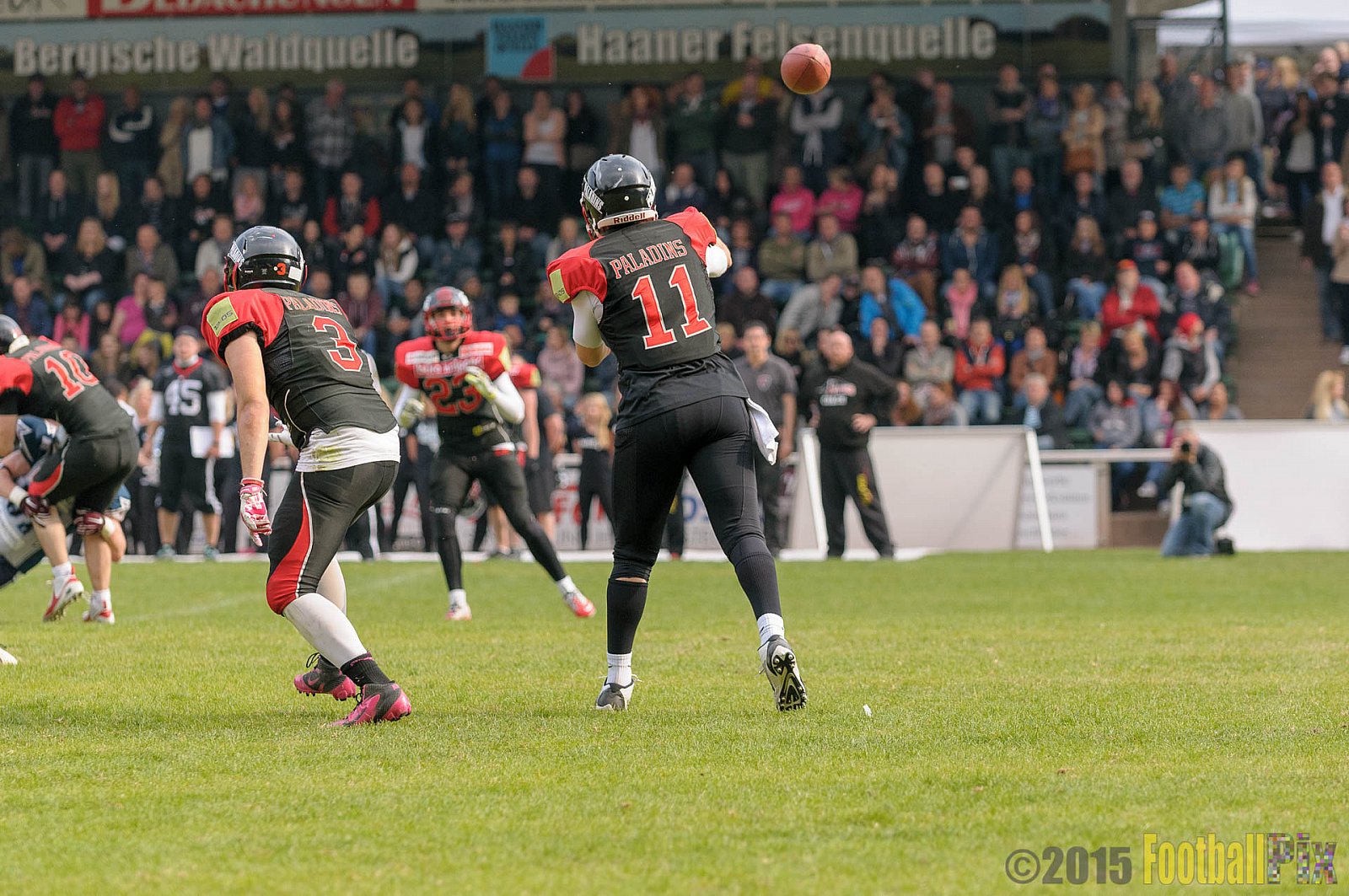 Solingen Paladins vs. Remscheid Amboss - 25.05.2015 RL NRW: Solingen Paladins vs. Remscheid Amboss (30:21)