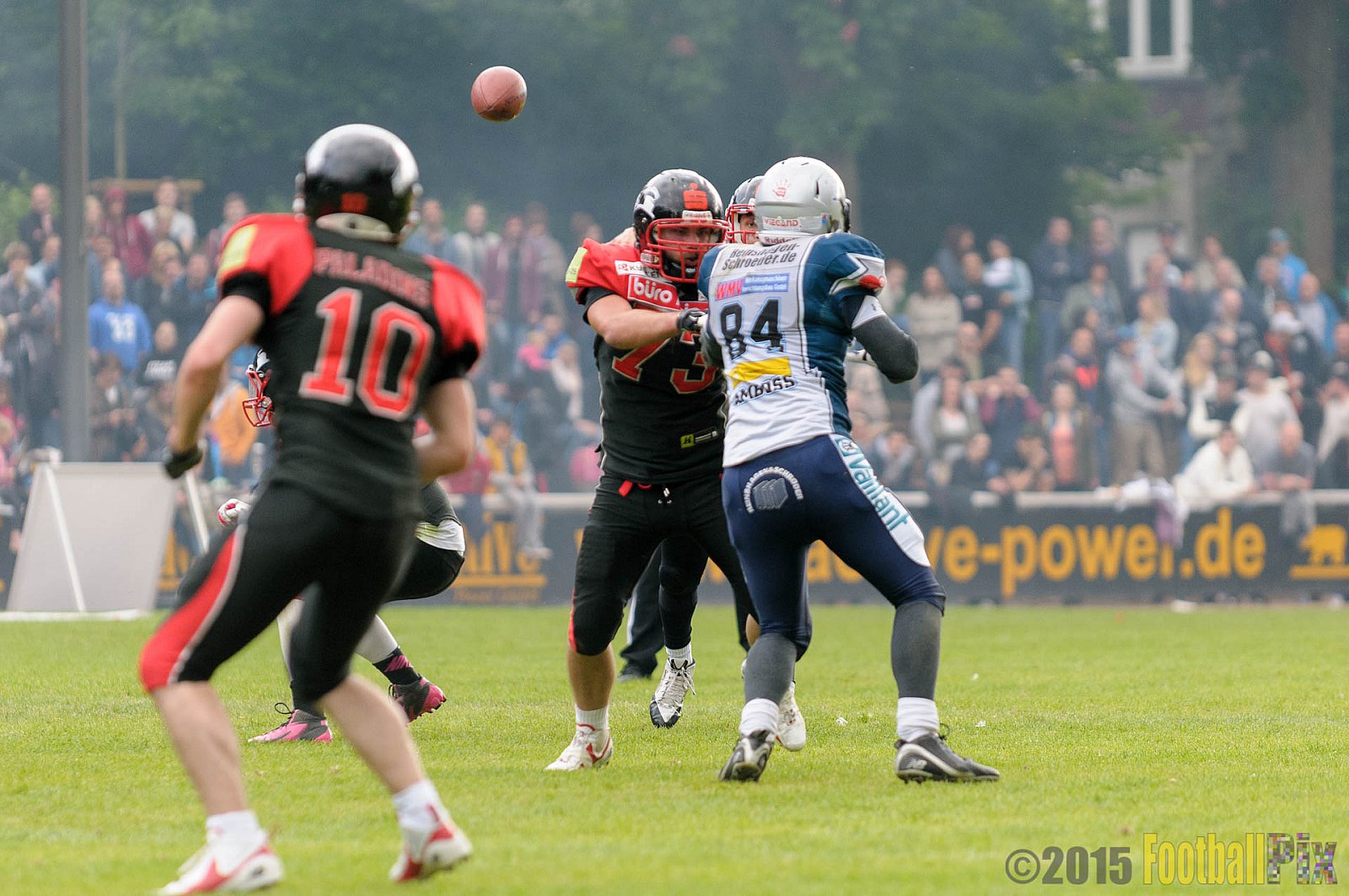 Solingen Paladins vs. Remscheid Amboss - 25.05.2015 RL NRW: Solingen Paladins vs. Remscheid Amboss (30:21)