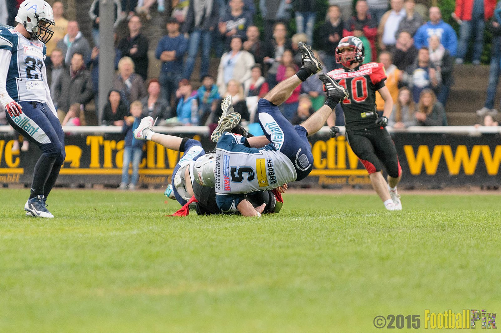 Solingen Paladins vs. Remscheid Amboss - 25.05.2015 RL NRW: Solingen Paladins vs. Remscheid Amboss (30:21)