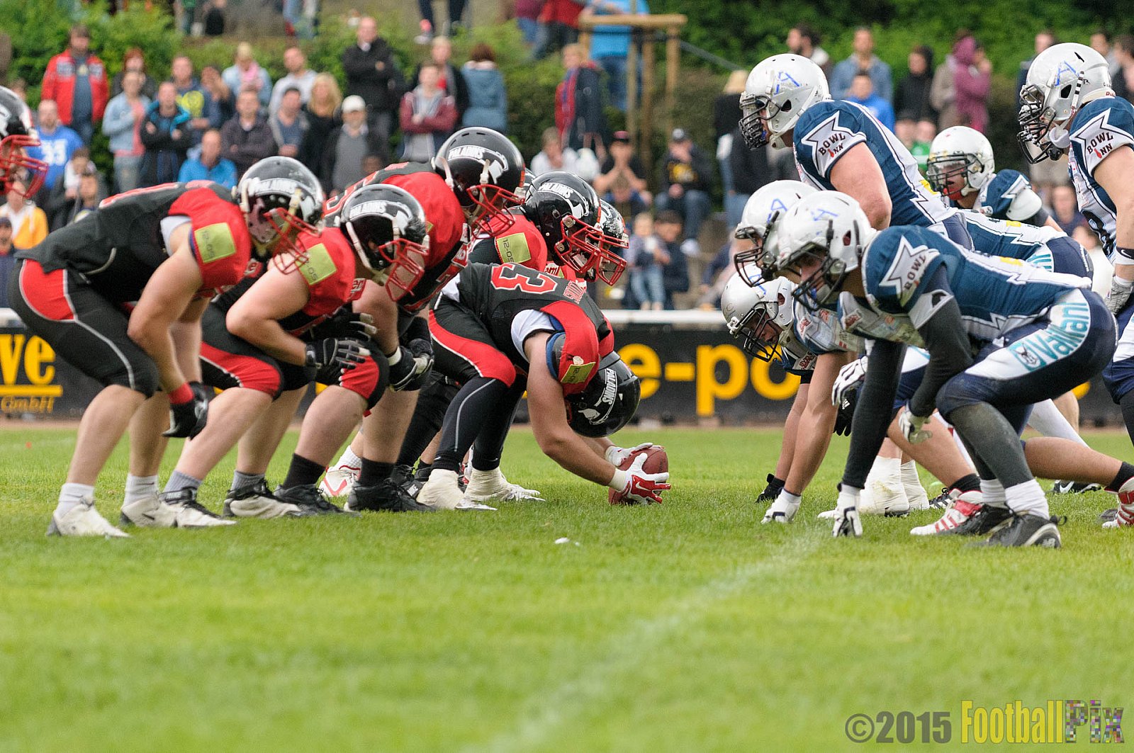 Solingen Paladins vs. Remscheid Amboss - 25.05.2015 RL NRW: Solingen Paladins vs. Remscheid Amboss (30:21)