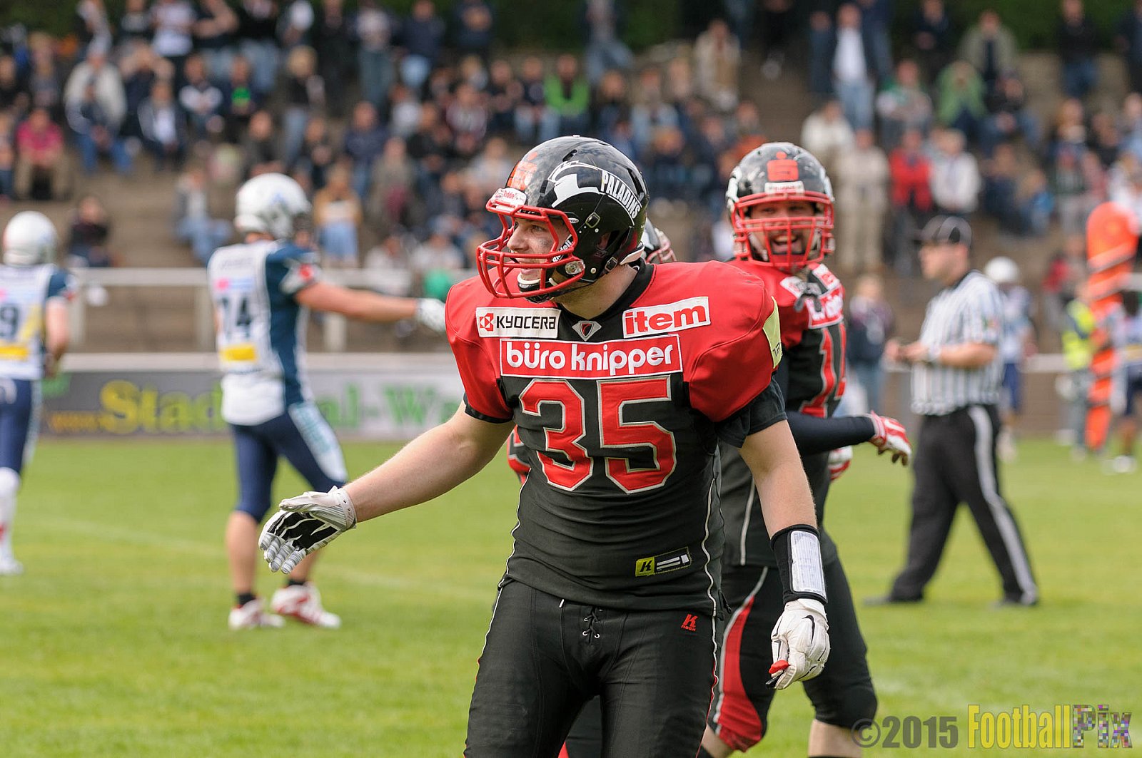 Solingen Paladins vs. Remscheid Amboss - 25.05.2015 RL NRW: Solingen Paladins vs. Remscheid Amboss (30:21)