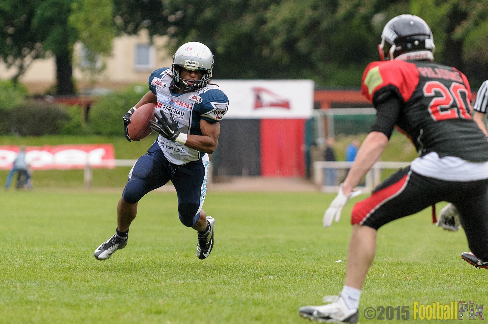 Solingen Paladins vs. Remscheid Amboss - 25.05.2015 RL NRW: Solingen Paladins vs. Remscheid Amboss (30:21)