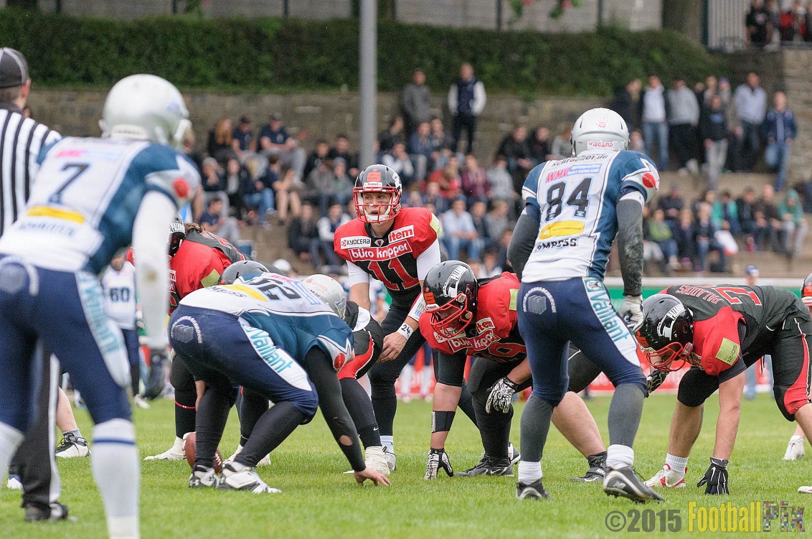 Solingen Paladins vs. Remscheid Amboss - 25.05.2015 RL NRW: Solingen Paladins vs. Remscheid Amboss (30:21)