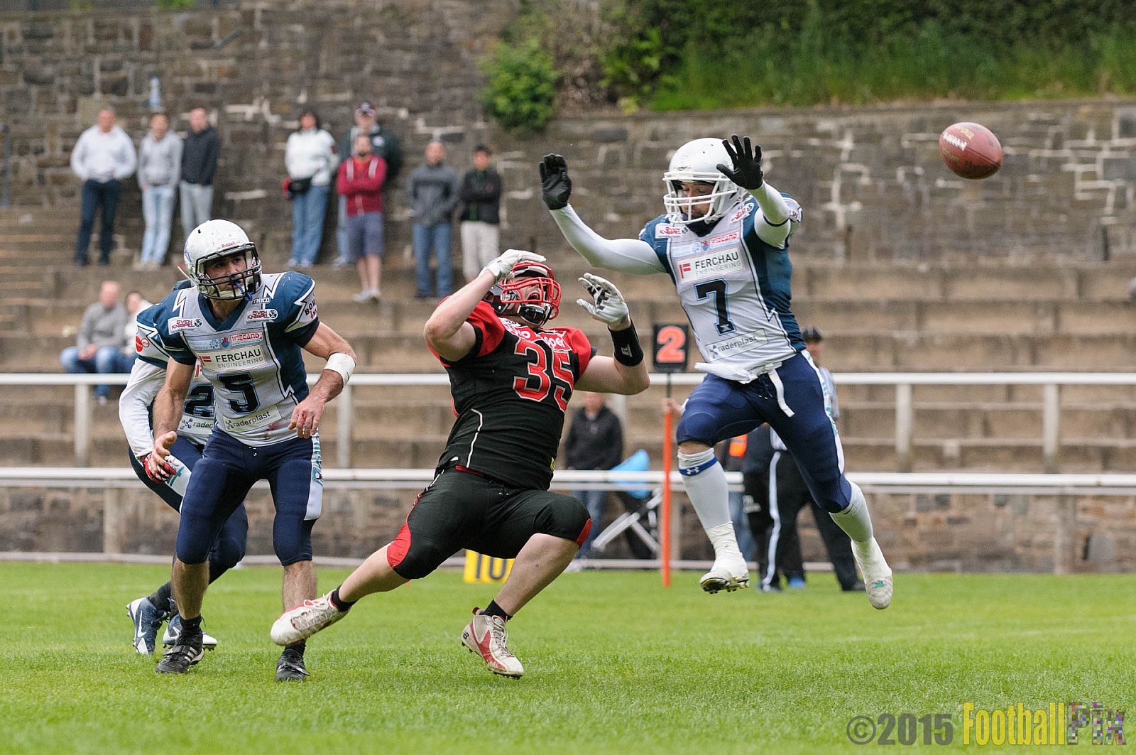 Solingen Paladins vs. Remscheid Amboss - 25.05.2015 RL NRW: Solingen Paladins vs. Remscheid Amboss (30:21)