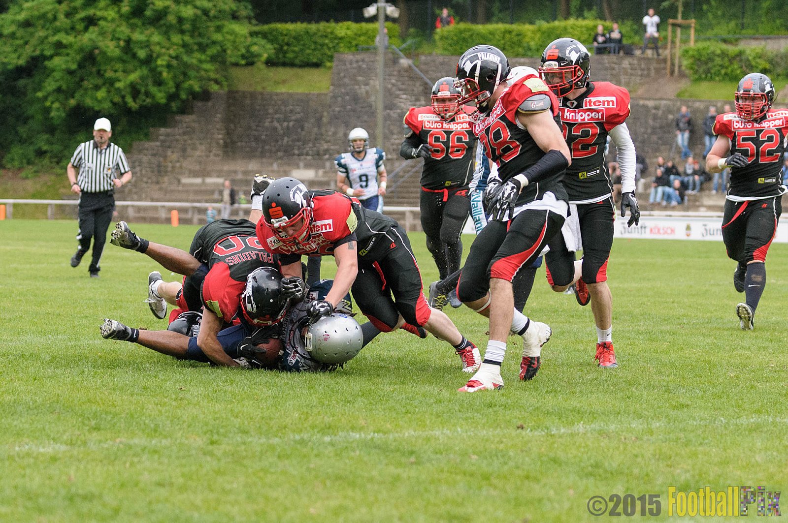 Solingen Paladins vs. Remscheid Amboss - 25.05.2015 RL NRW: Solingen Paladins vs. Remscheid Amboss (30:21)