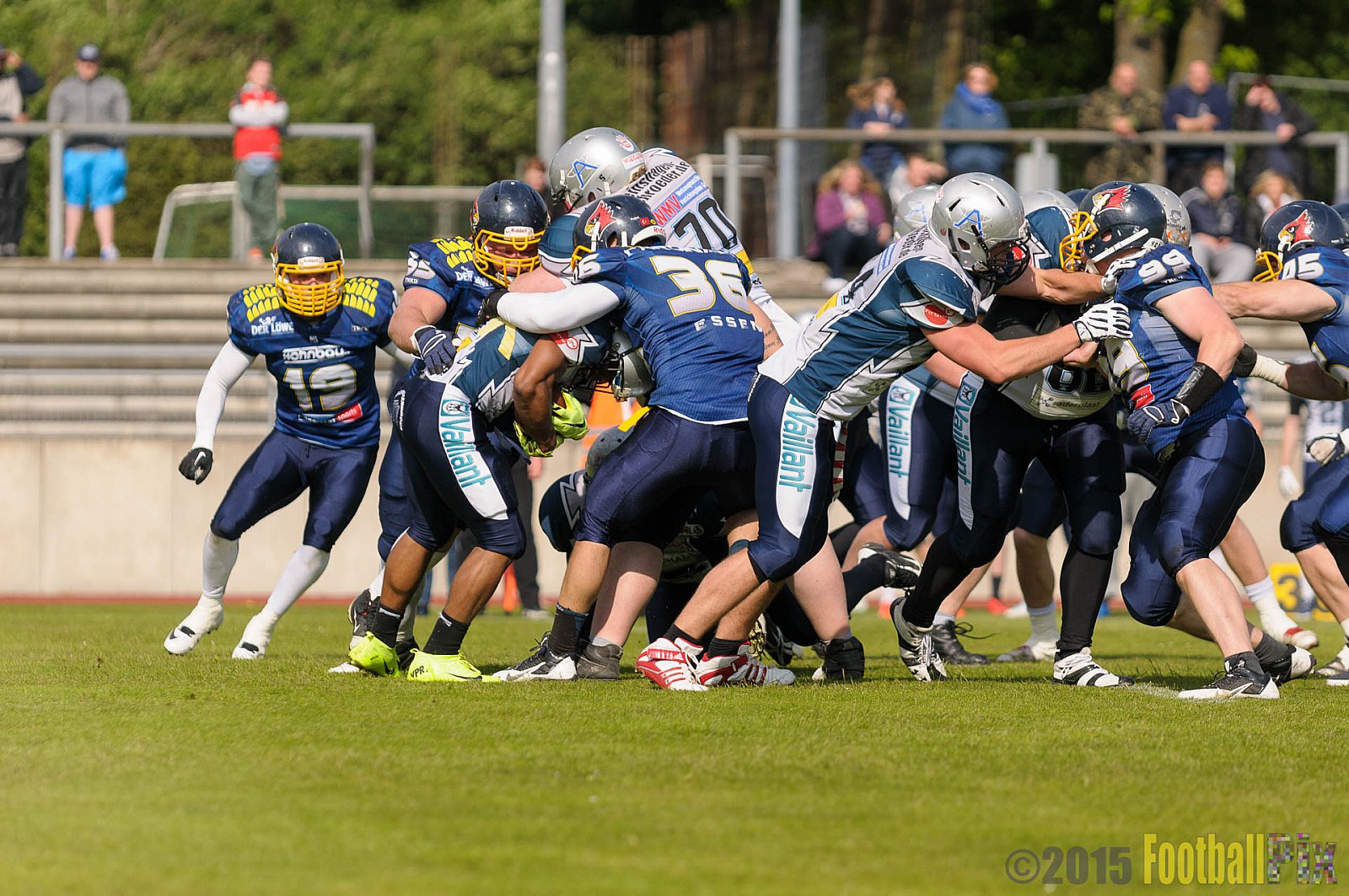 Essen Assindia Cardinals vs. Remscheid Amboss - 30.05.2015 RL NRW: Essen Assindia Cardinals vs. Remscheid Amboss (48:14)