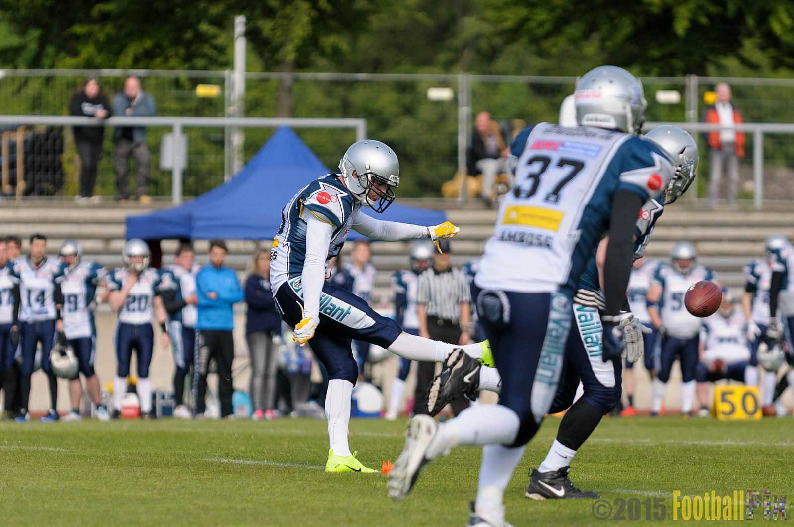 Essen Assindia Cardinals vs. Remscheid Amboss - 30.05.2015 RL NRW: Essen Assindia Cardinals vs. Remscheid Amboss (48:14)