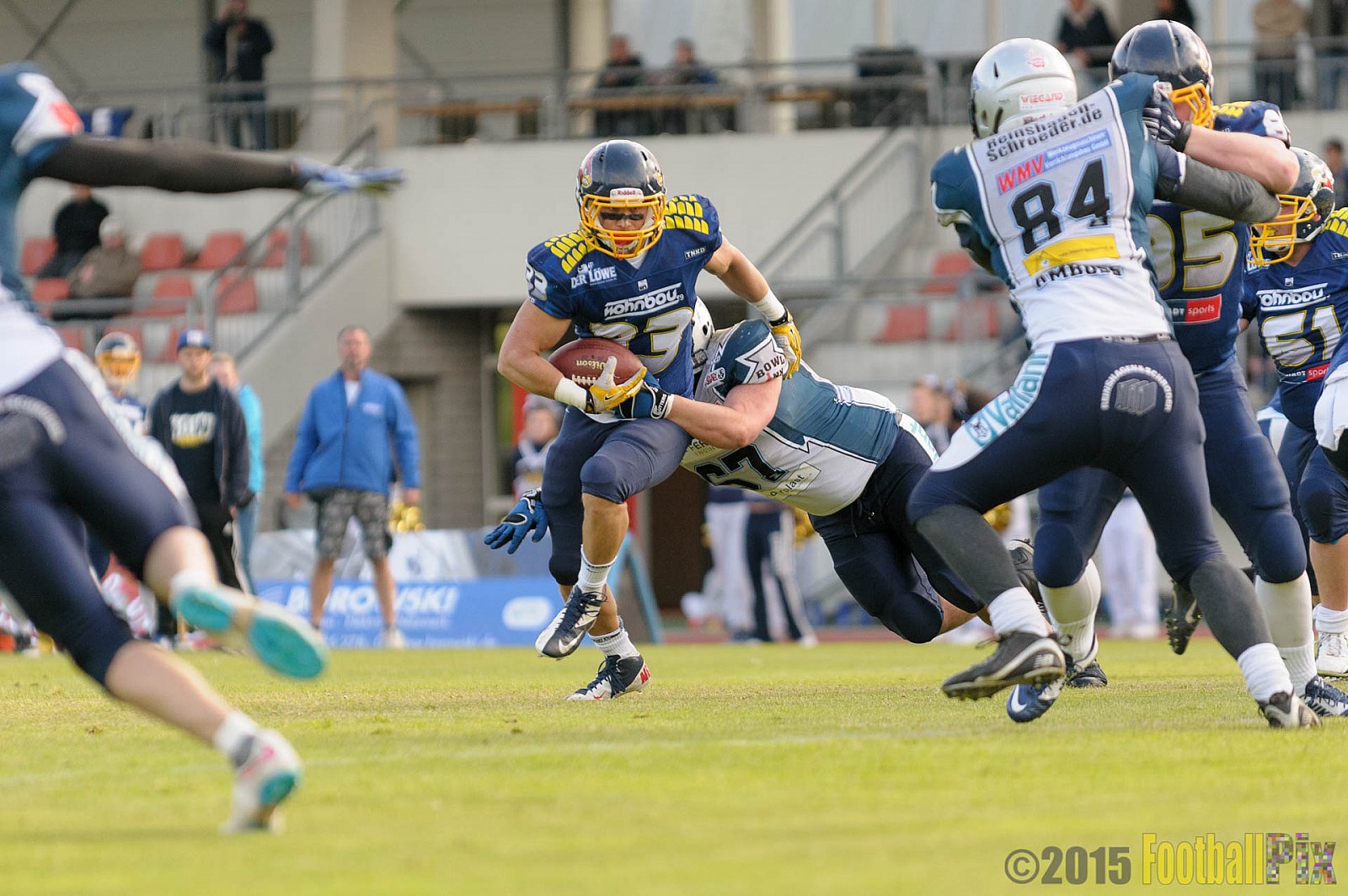 Essen Assindia Cardinals vs. Remscheid Amboss - 30.05.2015 RL NRW: Essen Assindia Cardinals vs. Remscheid Amboss (48:14)