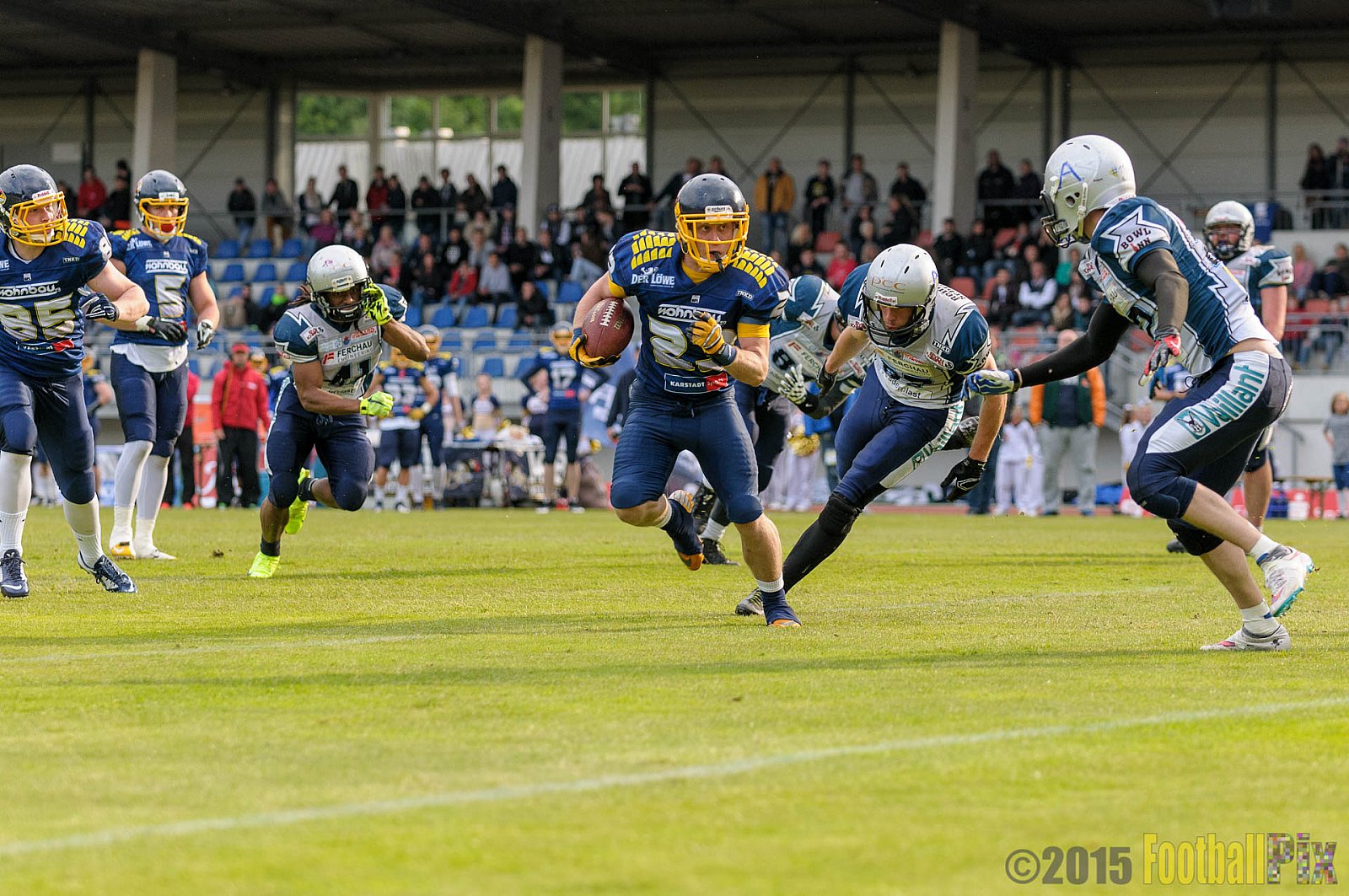 Essen Assindia Cardinals vs. Remscheid Amboss - 30.05.2015 RL NRW: Essen Assindia Cardinals vs. Remscheid Amboss (48:14)