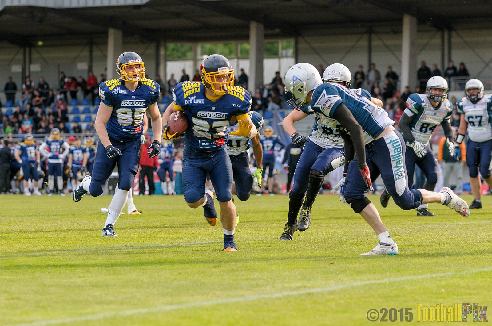 Essen Assindia Cardinals vs. Remscheid Amboss - 30.05.2015 RL NRW: Essen Assindia Cardinals vs. Remscheid Amboss (48:14)