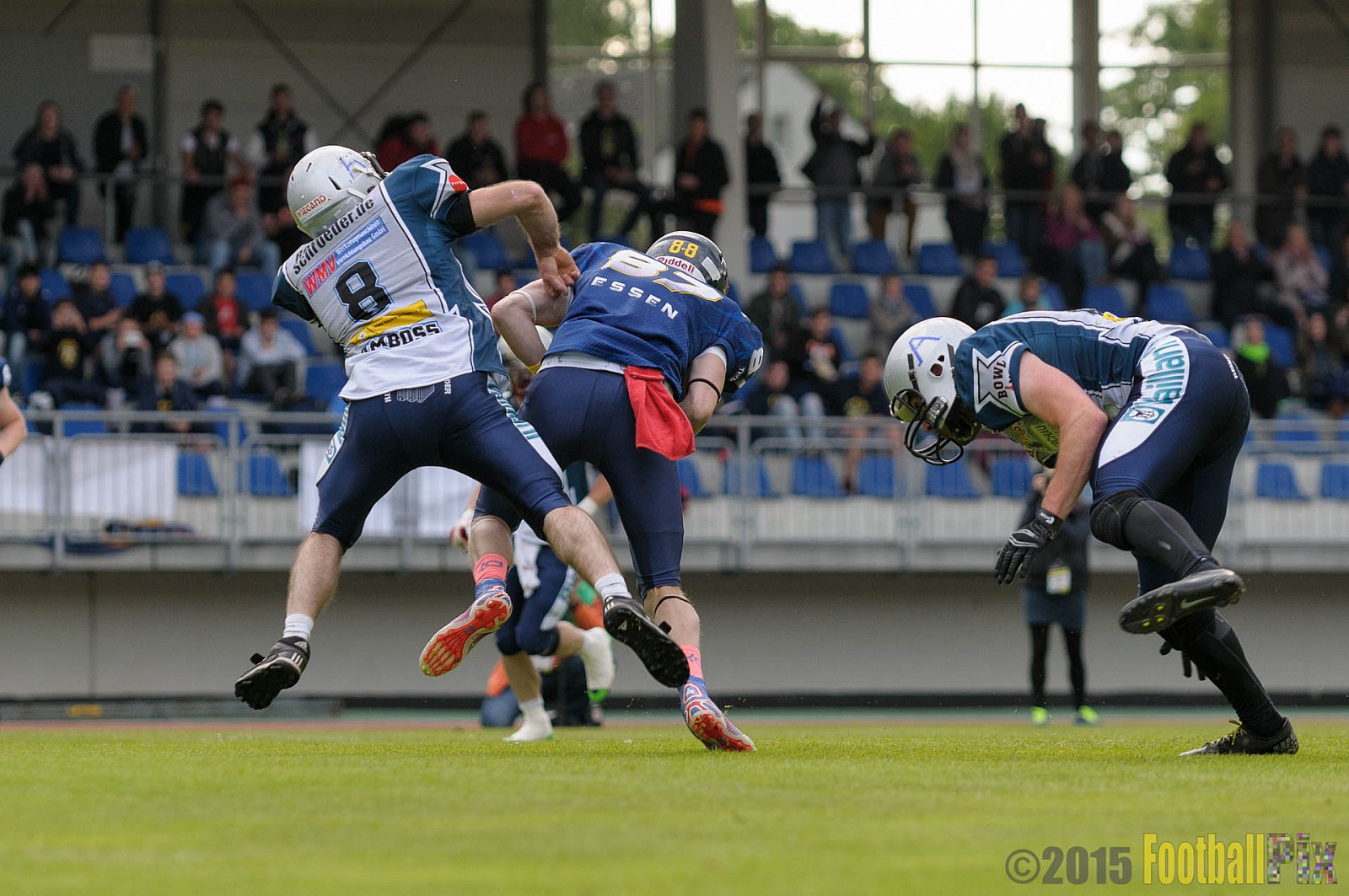 Essen Assindia Cardinals vs. Remscheid Amboss - 30.05.2015 RL NRW: Essen Assindia Cardinals vs. Remscheid Amboss (48:14)