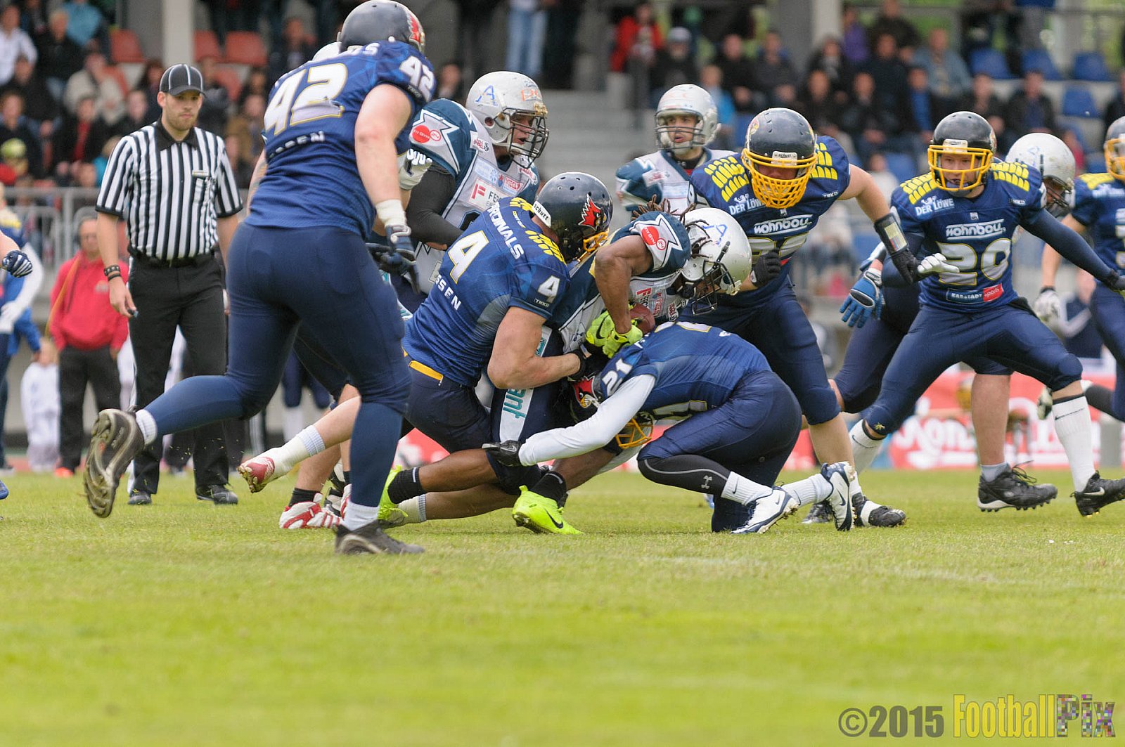 Essen Assindia Cardinals vs. Remscheid Amboss - 30.05.2015 RL NRW: Essen Assindia Cardinals vs. Remscheid Amboss (48:14)