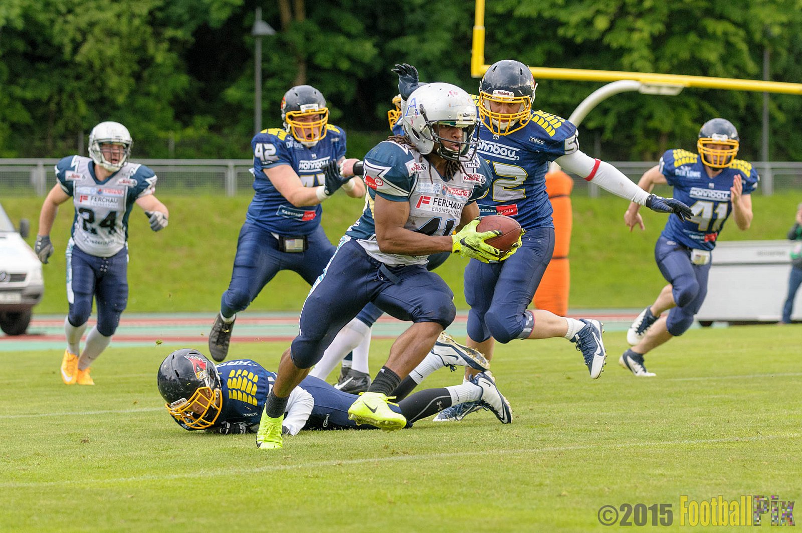 Essen Assindia Cardinals vs. Remscheid Amboss - 30.05.2015 RL NRW: Essen Assindia Cardinals vs. Remscheid Amboss (48:14)