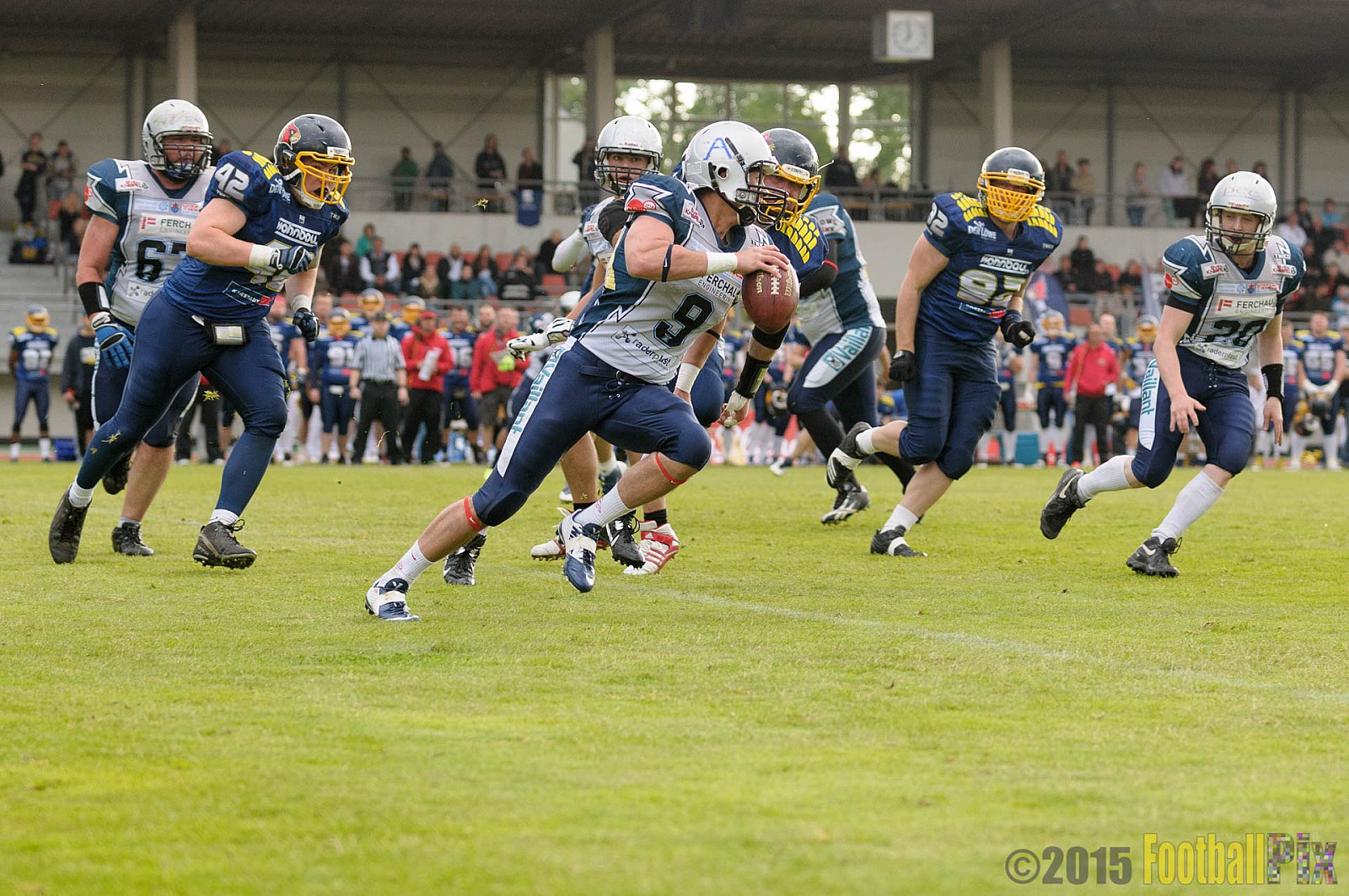 Essen Assindia Cardinals vs. Remscheid Amboss - 30.05.2015 RL NRW: Essen Assindia Cardinals vs. Remscheid Amboss (48:14)