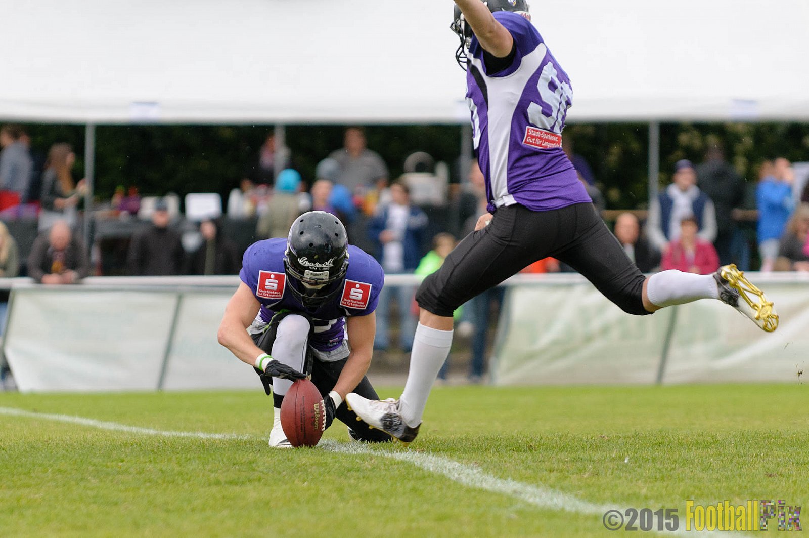 Langenfeld Longhorns vs. Solingen Paladins - 31.05.2015 RL NRW: Langenfeld Longhorns vs. Solingen Paladins (48:22)