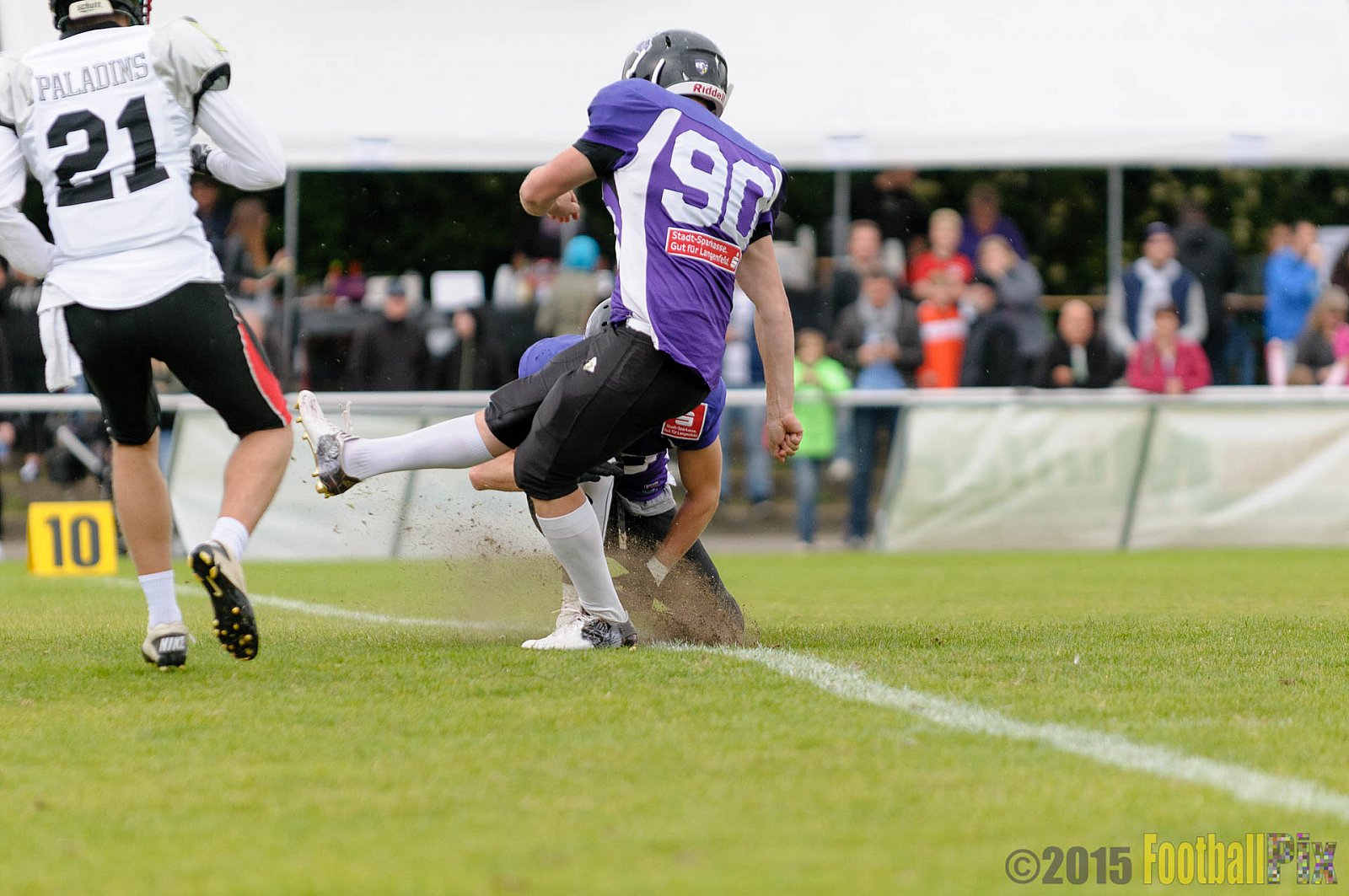 Langenfeld Longhorns vs. Solingen Paladins - 31.05.2015 RL NRW: Langenfeld Longhorns vs. Solingen Paladins (48:22)