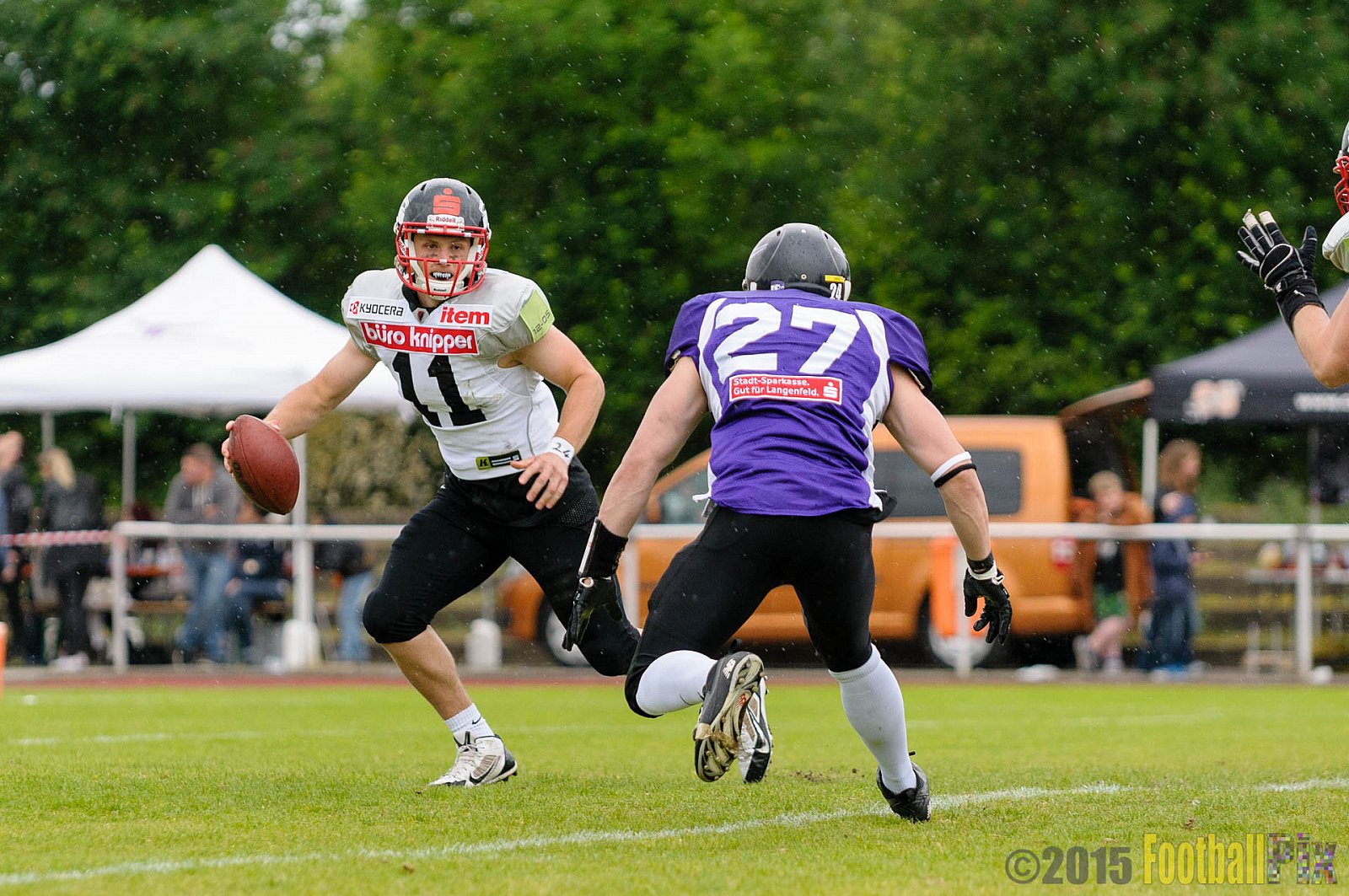 Langenfeld Longhorns vs. Solingen Paladins - 31.05.2015 RL NRW: Langenfeld Longhorns vs. Solingen Paladins (48:22)