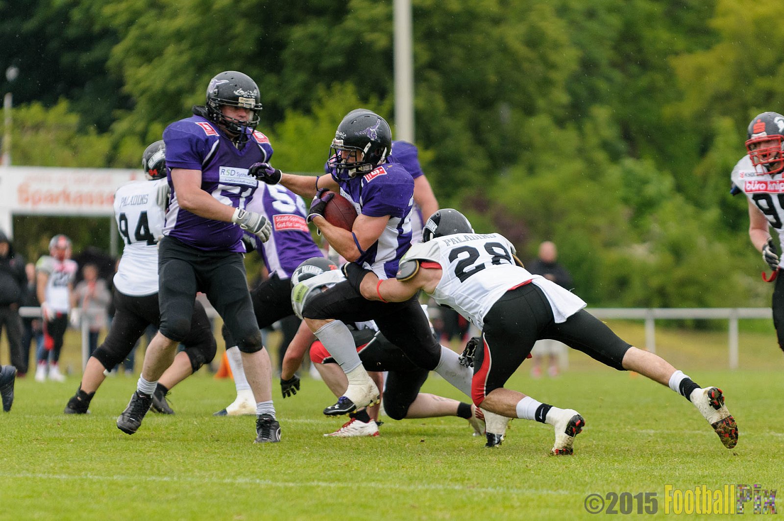 Langenfeld Longhorns vs. Solingen Paladins - 31.05.2015 RL NRW: Langenfeld Longhorns vs. Solingen Paladins (48:22)