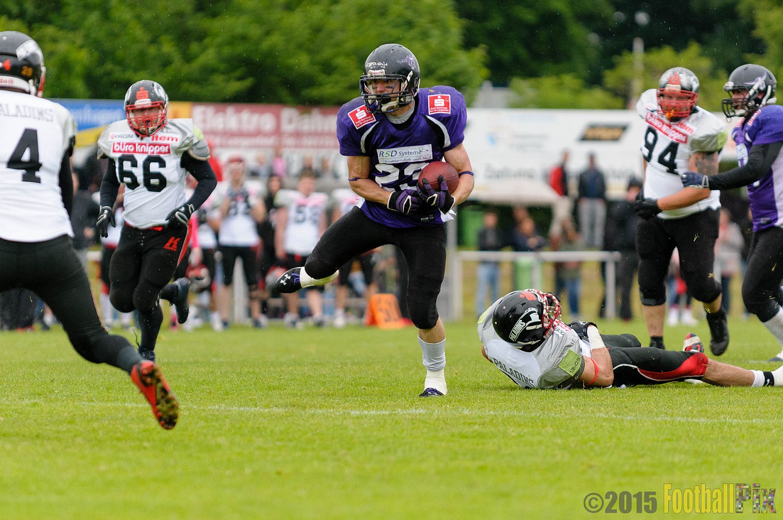 Langenfeld Longhorns vs. Solingen Paladins - 31.05.2015 RL NRW: Langenfeld Longhorns vs. Solingen Paladins (48:22)