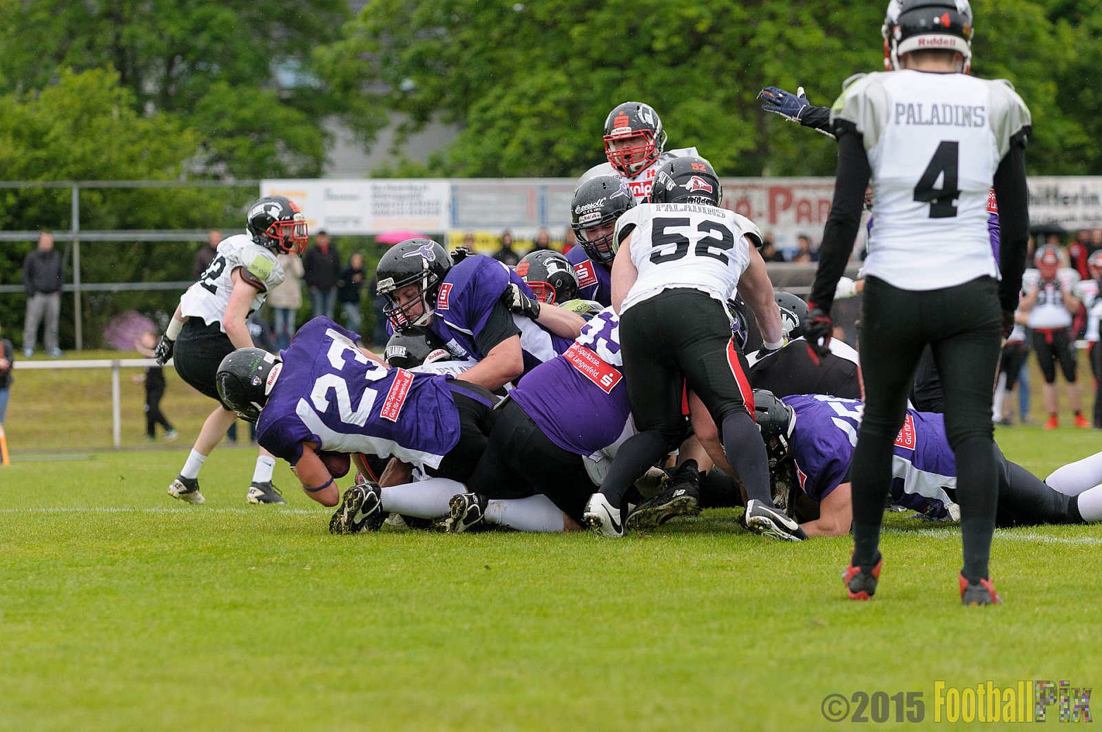 Langenfeld Longhorns vs. Solingen Paladins - 31.05.2015 RL NRW: Langenfeld Longhorns vs. Solingen Paladins (48:22)
