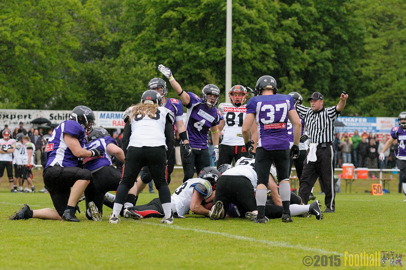 Langenfeld Longhorns vs. Solingen Paladins - 31.05.2015 RL NRW: Langenfeld Longhorns vs. Solingen Paladins (48:22)