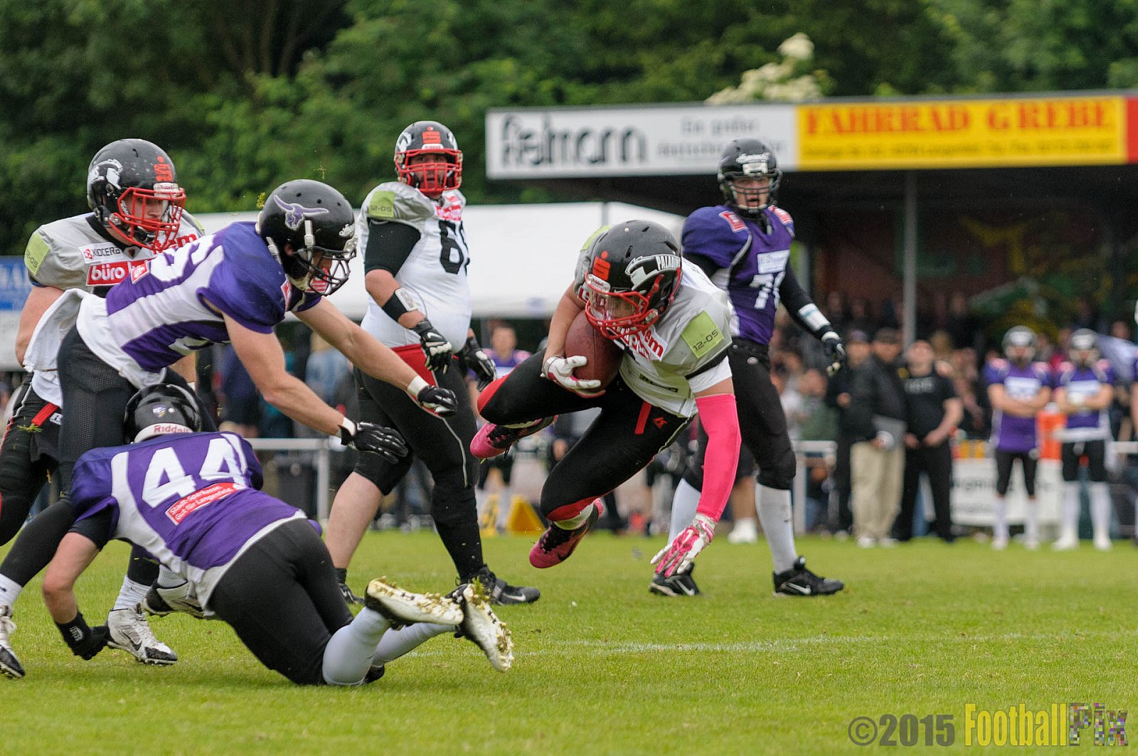 Langenfeld Longhorns vs. Solingen Paladins - 31.05.2015 RL NRW: Langenfeld Longhorns vs. Solingen Paladins (48:22)