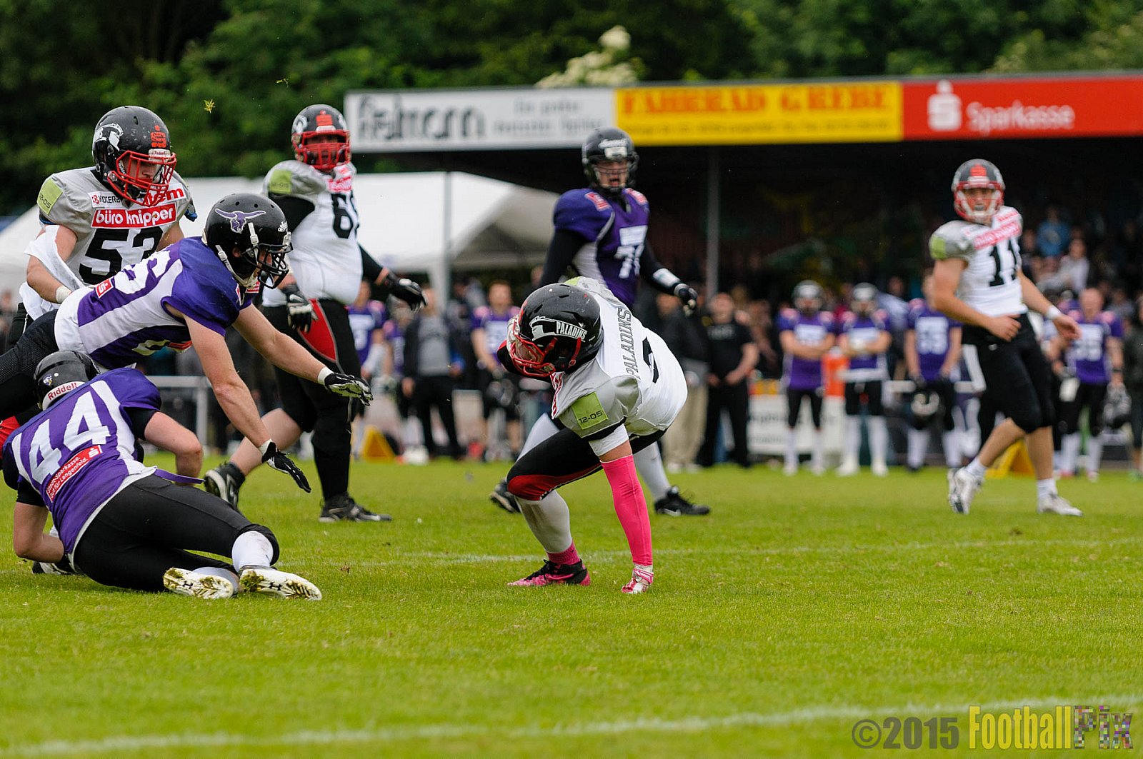 Langenfeld Longhorns vs. Solingen Paladins - 31.05.2015 RL NRW: Langenfeld Longhorns vs. Solingen Paladins (48:22)