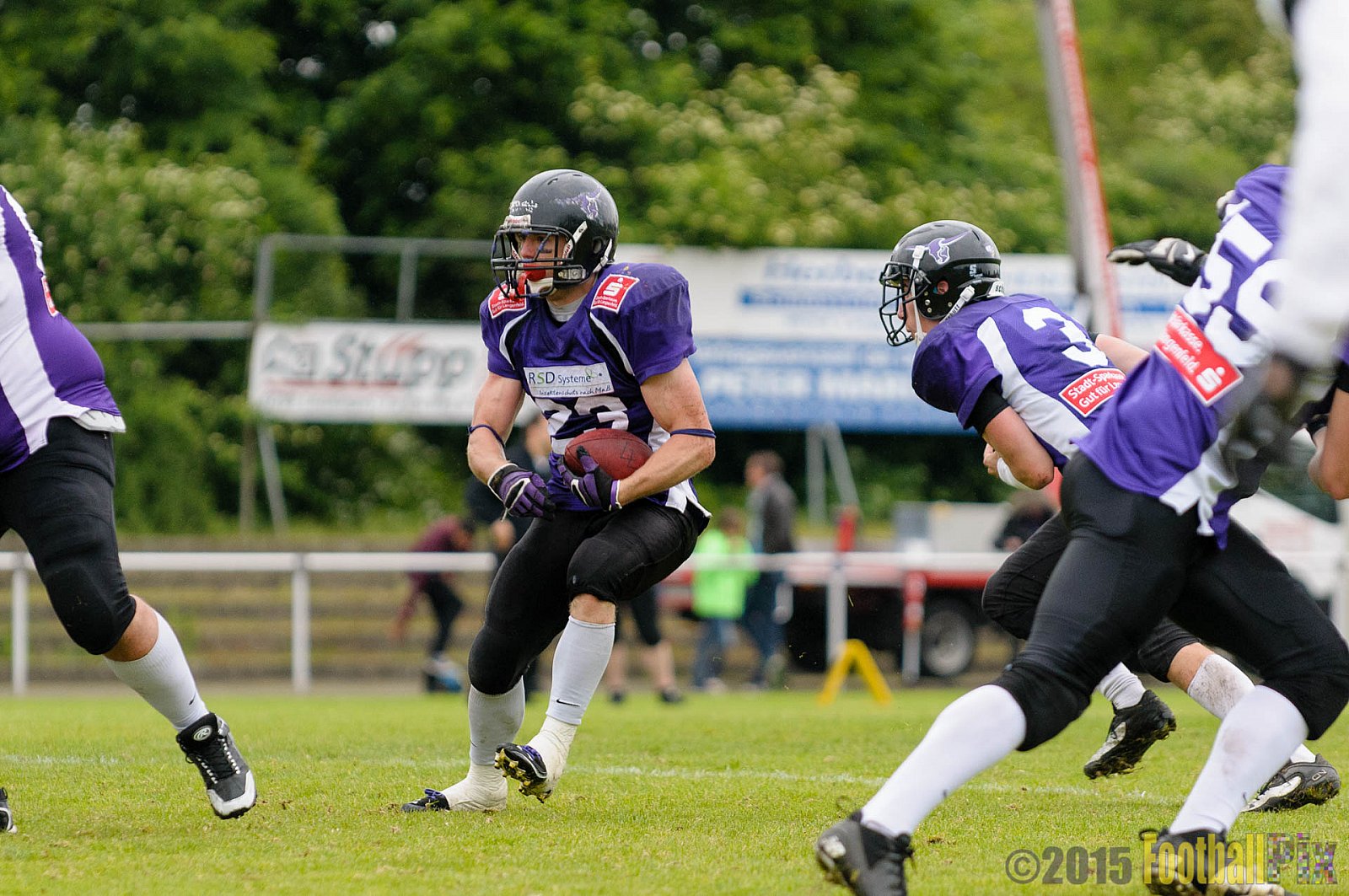 Langenfeld Longhorns vs. Solingen Paladins - 31.05.2015 RL NRW: Langenfeld Longhorns vs. Solingen Paladins (48:22)