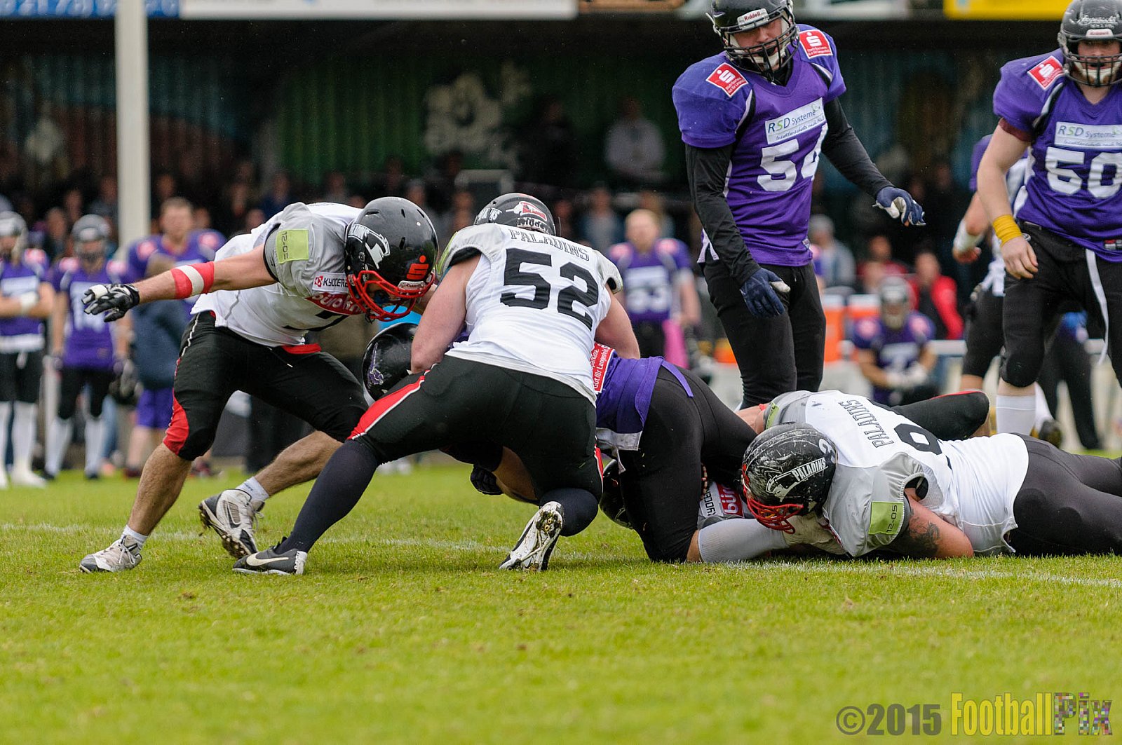 Langenfeld Longhorns vs. Solingen Paladins - 31.05.2015 RL NRW: Langenfeld Longhorns vs. Solingen Paladins (48:22)