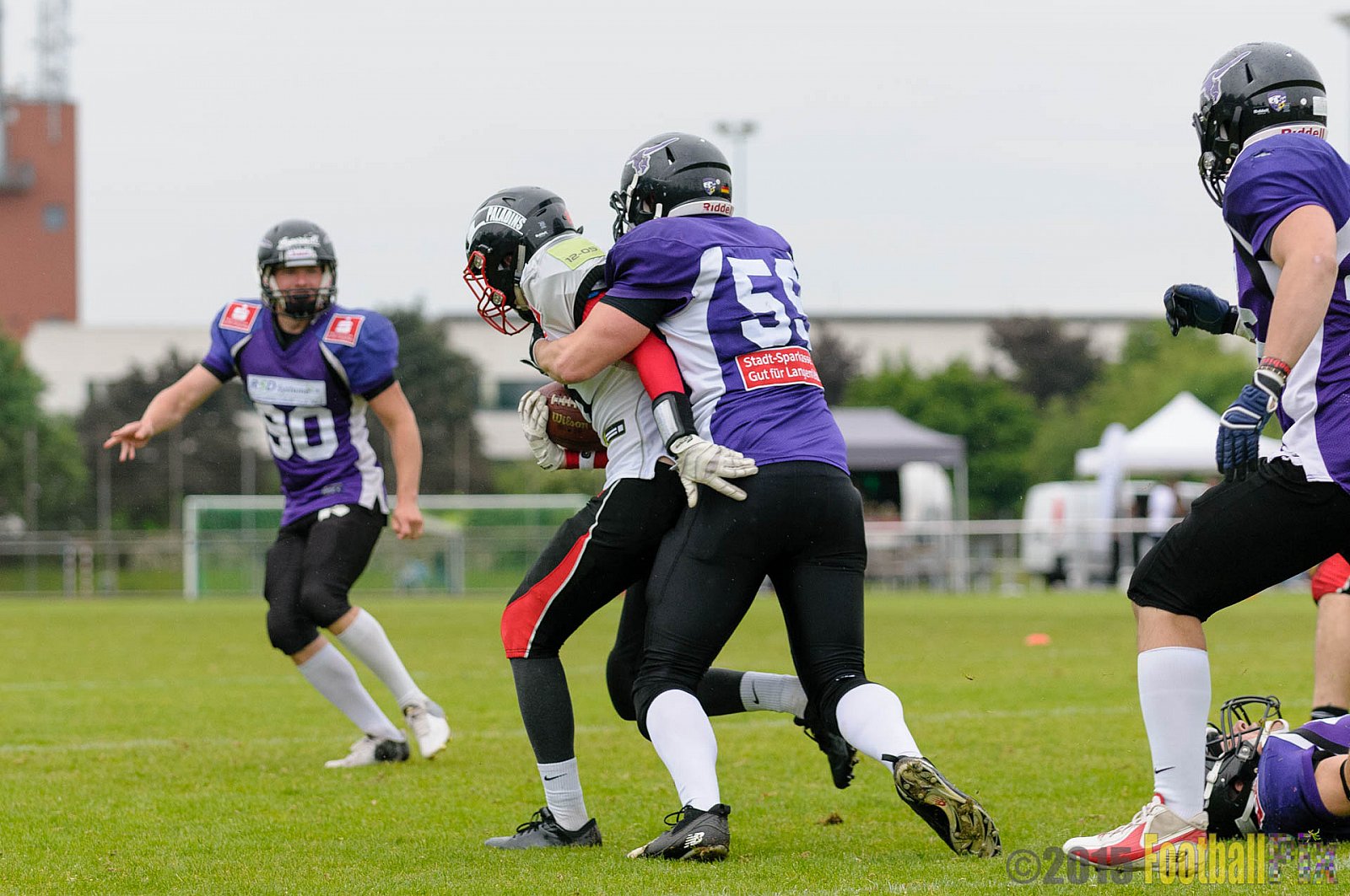 Langenfeld Longhorns vs. Solingen Paladins - 31.05.2015 RL NRW: Langenfeld Longhorns vs. Solingen Paladins (48:22)
