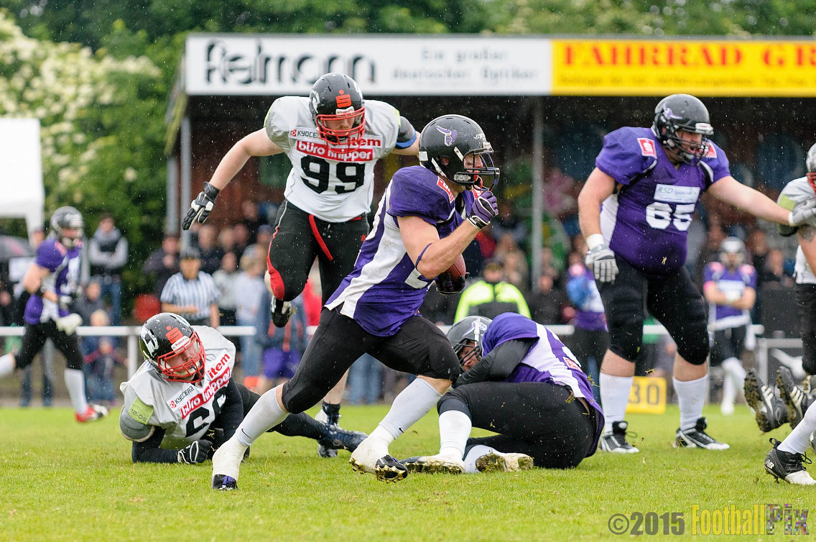 Langenfeld Longhorns vs. Solingen Paladins - 31.05.2015 RL NRW: Langenfeld Longhorns vs. Solingen Paladins (48:22)