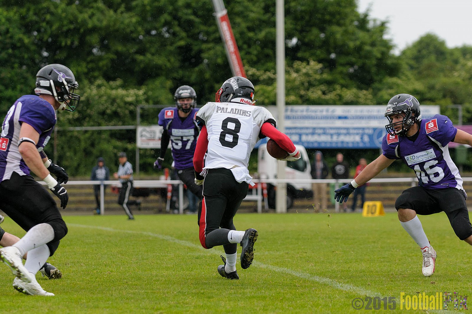 Langenfeld Longhorns vs. Solingen Paladins - 31.05.2015 RL NRW: Langenfeld Longhorns vs. Solingen Paladins (48:22)