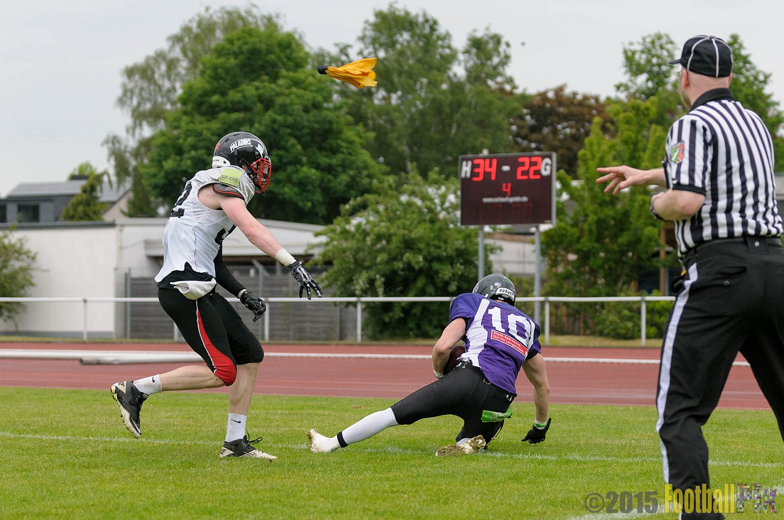 Langenfeld Longhorns vs. Solingen Paladins - 31.05.2015 RL NRW: Langenfeld Longhorns vs. Solingen Paladins (48:22)