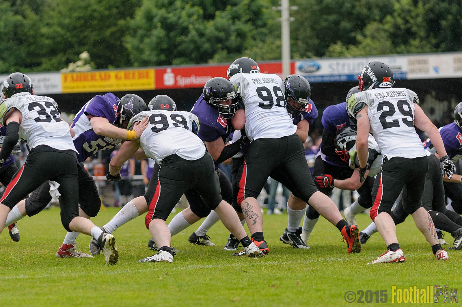 Langenfeld Longhorns vs. Solingen Paladins - 31.05.2015 RL NRW: Langenfeld Longhorns vs. Solingen Paladins (48:22)