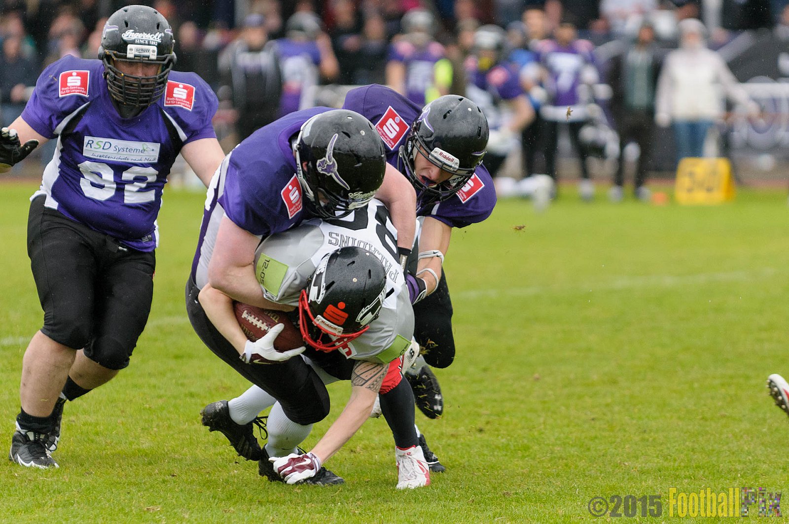 Langenfeld Longhorns vs. Solingen Paladins - 31.05.2015 RL NRW: Langenfeld Longhorns vs. Solingen Paladins (48:22)